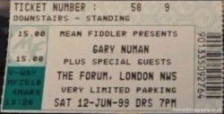 London Ticket 1999